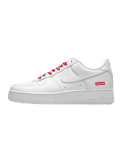 SUPREME X AIR FORCE 1 LOW 'BOX LOGO - WHITE'