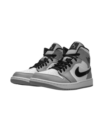 AIR JORDAN 1 MID GS 'LIGHT SMOKE GREY'