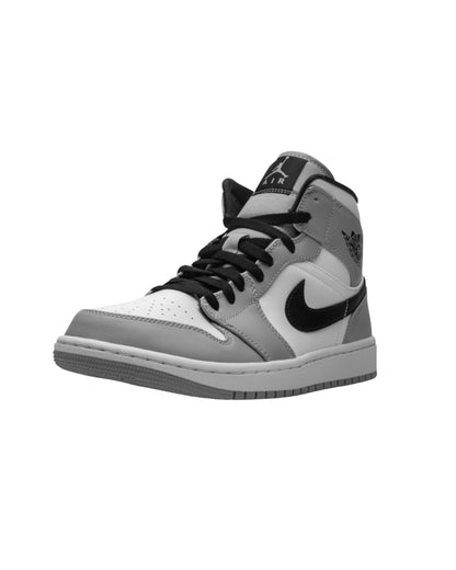 AIR JORDAN 1 MID GS 'LIGHT SMOKE GREY'