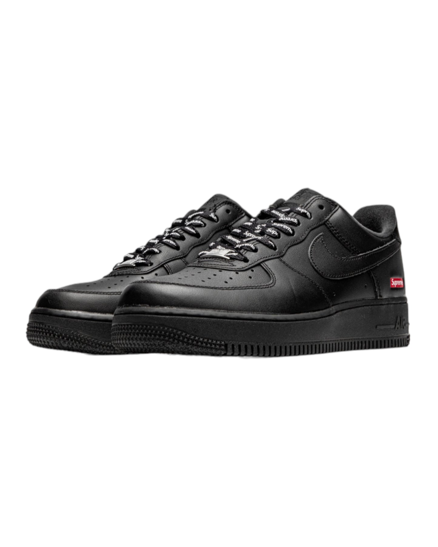 SUPREME X AIR FORCE 1 LOW 'BOX LOGO - BLACK'